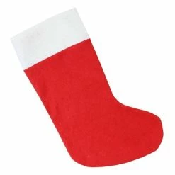Best deal 🌟 Hobbycraft Red Felt 🎄 Christmas Stocking 🎉