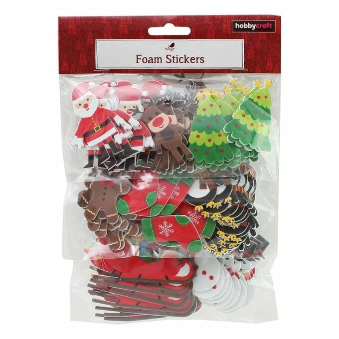 Discount ❤️ Hobbycraft Traditional 🎅 Christmas Foam Stickers 22 Pack 👍 2 Discount ❤️ Hobbycraft Traditional 🎅 Christmas Foam Stickers 22 Pack 👍 - Image 2