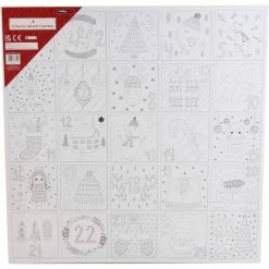 Best Sale ๐ Hobbycraft Advent Colour-In Canvas 50cm ๐ 7 Best Sale ๐ Hobbycraft Advent Colour-In Canvas 50cm ๐ -Hobbycraft Shop 653761 1000 4 advent colour in canvas 50cm