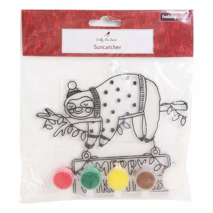 Best Pirce π Hobbycraft π Christmas Sloth Suncatcher Kit π 2 Best Pirce π Hobbycraft π Christmas Sloth Suncatcher Kit π - Image 2