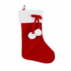 Best reviews of ❤️ Hobbycraft Red Stocking With Pom Poms 🤩