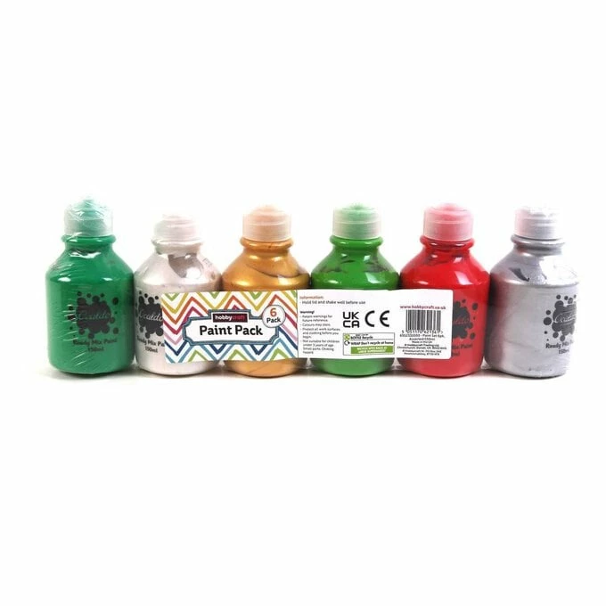 Best Pirce β Hobbycraft π Christmas Ready Mixed Paint 150ml 6 Pack β€οΈ 2 Best Pirce β Hobbycraft π Christmas Ready Mixed Paint 150ml 6 Pack β€οΈ - Image 2