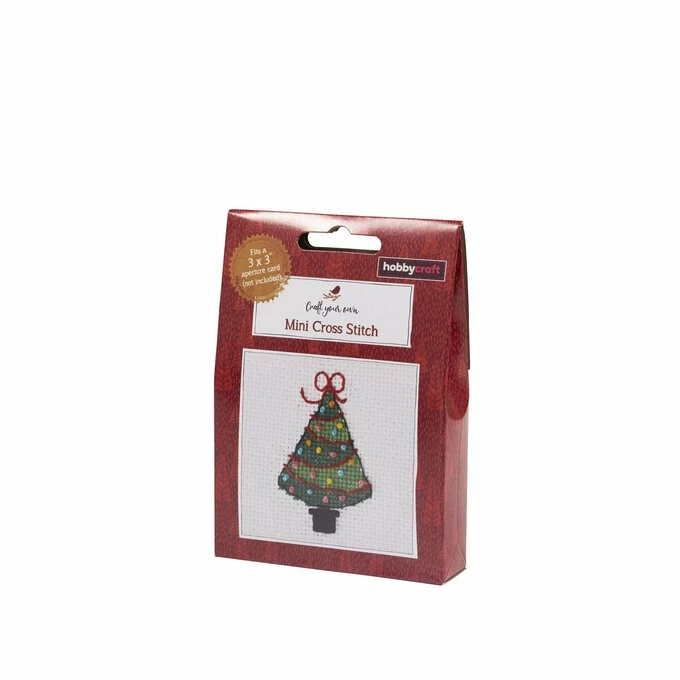 Best Pirce ๐ Hobbycraft โ Christmas Tree Mini Cross Stitch Kit ๐ฏ 3 Best Pirce ๐ Hobbycraft โ Christmas Tree Mini Cross Stitch Kit ๐ฏ - Image 3