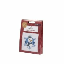 Best reviews of 😉 Hobbycraft Snowman Mini Cross Stitch Kit 🌟 -Hobbycraft Shop 657556 1006 3 xmas 22 mini cross stitch snowman