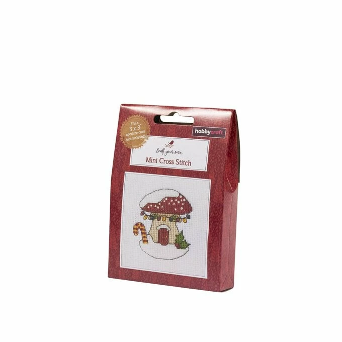 Brand new ๐ Hobbycraft Toadstool Mini Cross Stitch Kit ๐ 2 Brand new ๐ Hobbycraft Toadstool Mini Cross Stitch Kit ๐ - Image 2