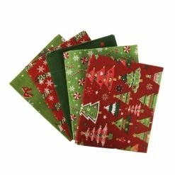 Best Pirce π Hobbycraft Traditional π Christmas Cotton Fat Quarters 5 Pack π