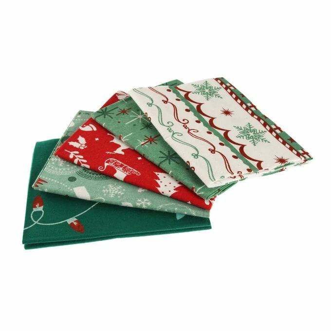 Cheapest β Hobbycraft Reindeer Print Cotton Fat Quarters 5 Pack π 2 Cheapest β Hobbycraft Reindeer Print Cotton Fat Quarters 5 Pack π - Image 2