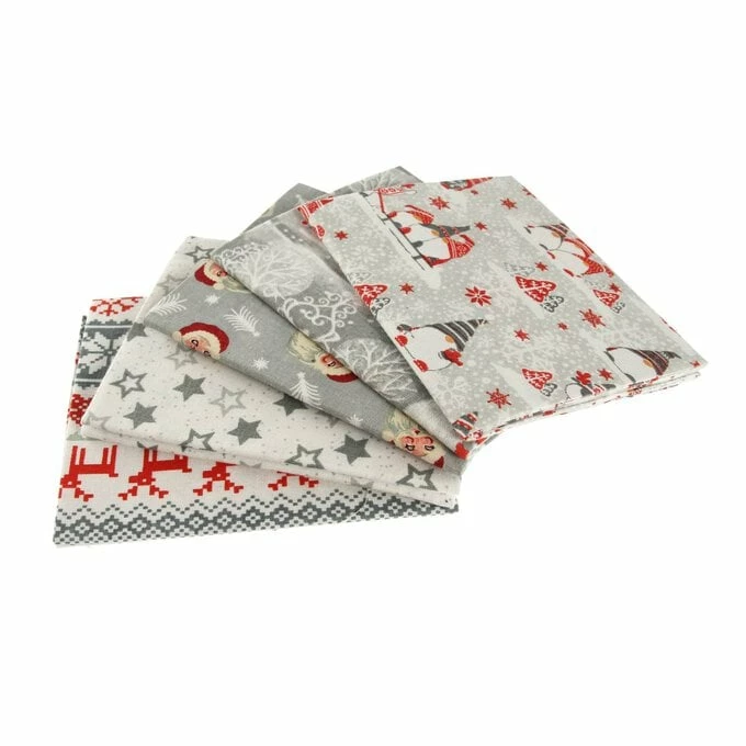Discount π Hobbycraft Scandi π Christmas Cotton Fat Quarters 5 Pack β 2 Discount π Hobbycraft Scandi π Christmas Cotton Fat Quarters 5 Pack β - Image 2