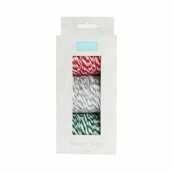 Best Pirce 🔥 Trimits Assorted Bakers Twine 45m 3 Pack 😀 -Hobbycraft Shop 658296 1000 4 Assorted Bakers Twine Green Red Grey