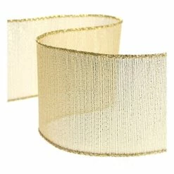 Deals ✨ Hobbycraft Gold Wire Edge Ribbon 63mm X 3m ⭐