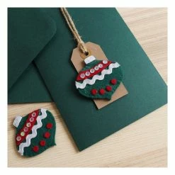 Best reviews of 🥰 Hobbycraft Bauble Felt Toppers 2 Pack 😀 -Hobbycraft Shop 658345 1000 2 Felt Baubles 2pack
