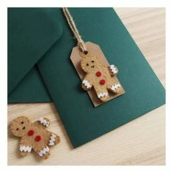 Budget 🤩 Hobbycraft Gingerbread Man Felt Toppers 2 Pack 💯 -Hobbycraft Shop 658346 1000 2 Felt Gingerbread Man 2pack