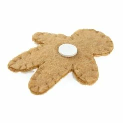 Alternative view of Budget 🤩 Hobbycraft Gingerbread Man Felt Toppers 2 Pack 💯
