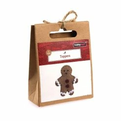 Budget 🤩 Hobbycraft Gingerbread Man Felt Toppers 2 Pack 💯 -Hobbycraft Shop 658346 1000 4 Felt Gingerbread Man 2pack