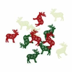 Best deal ✨ Hobbycraft 🎁 Christmas Reindeer Felt Embellishments 12 Pack 🎁