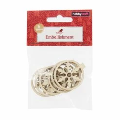 Budget ⭐ Hobbycraft Wooden Snowflake Bauble Embellishments 6 Pack ✔️ 7 Budget ⭐ Hobbycraft Wooden Snowflake Bauble Embellishments 6 Pack ✔️ -Hobbycraft Shop 658353 1000 4 Wooden Bauble Snowflake Embellishment 6pack
