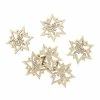 Outlet 😀 Hobbycraft Wooden Star Candle Embellishments 6 Pack 👍