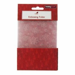 Buy 😉 Hobbycraft Snowflake Embossing Folder 10.6cm X 15cm 🤩