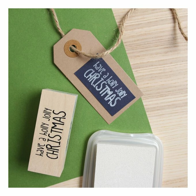 Brand new ๐ฅฐ Hobbycraft Holly Jolly Wooden Stamp 2.5cm X 6.3cm ๐ 5 Brand new ๐ฅฐ Hobbycraft Holly Jolly Wooden Stamp 2.5cm X 6.3cm ๐ - Image 5