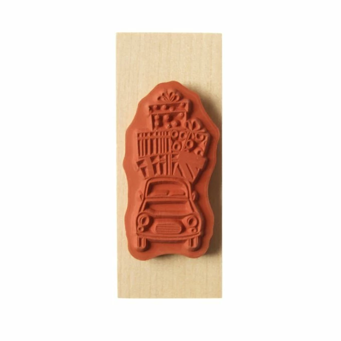 New 🔔 Hobbycraft Gift Car Wooden Stamp 2.5cm X 6.3cm 🥰 5 New 🔔 Hobbycraft Gift Car Wooden Stamp 2.5cm X 6.3cm 🥰 - Image 5
