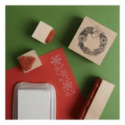 Promo 🔔 Hobbycraft Traditional 🔔 Christmas Icon Wooden Stamps 4 Pieces ✨ -Hobbycraft Shop 658377 1000 5 Wooden Stamps 4Pack Traditional