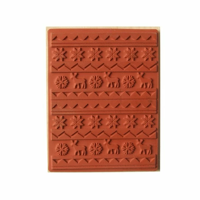 Cheapest โจ Hobbycraft Fair Isle Wooden Stamp 11.4cm X 8.9cm ๐ฏ 4 Cheapest โจ Hobbycraft Fair Isle Wooden Stamp 11.4cm X 8.9cm ๐ฏ - Image 4