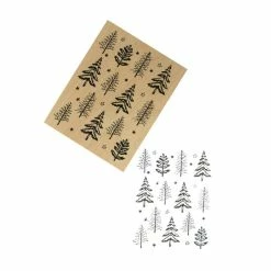 Cheapest ⌛ Hobbycraft 🎅 Christmas Tree Wooden Stamp 11.4cm X 8.9cm 🥰