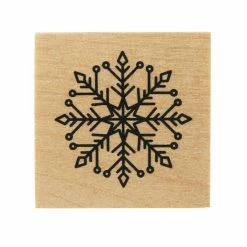 New 💯 Hobbycraft Ornate Snowflake Wooden Stamp 3.8cm X 3.8cm 😀 7 New 💯 Hobbycraft Ornate Snowflake Wooden Stamp 3.8cm X 3.8cm 😀 -Hobbycraft Shop 658379 1006 3 wooden stamp small ornate snowflake