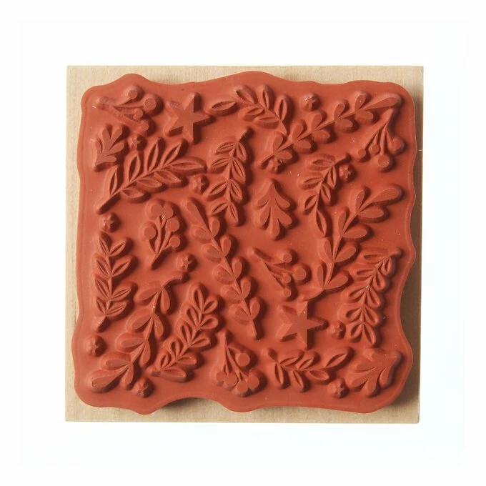 Best Sale โค๏ธ Hobbycraft Foliage Wooden Stamp 5cm X 5cm ๐ 4 Best Sale โค๏ธ Hobbycraft Foliage Wooden Stamp 5cm X 5cm ๐ - Image 4