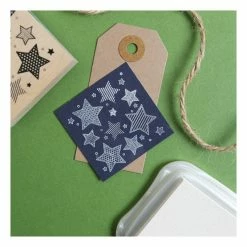 Cheap 😉 Hobbycraft Stars Wooden Stamp 5cm X 5cm 🌟 -Hobbycraft Shop 658380 1002 5 wooden stamp medium stars