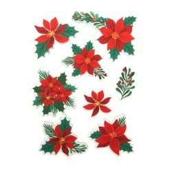 Top 10 🛒 Hobbycraft Poinsettia Chipboard Toppers 8 Pack ❤️