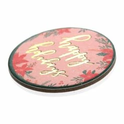 Best deal ⭐ Hobbycraft Circle Poinsettia Chipboard Toppers 8 Pack 🌟 -Hobbycraft Shop 658385 1001 3 Chipboard Toppers Circle Poinsettias