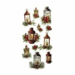 Top 10 ⌛ Hobbycraft Festive Lantern 3D Toppers 11 Pieces ⌛