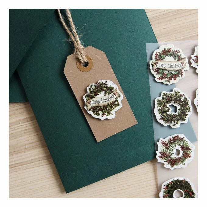 Top 10 👏 Hobbycraft 🎄 Christmas Wreath 3D Toppers 8 Pieces ⭐ 2 Top 10 👏 Hobbycraft 🎄 Christmas Wreath 3D Toppers 8 Pieces ⭐ - Image 2