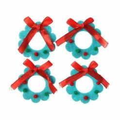 Best reviews of 👍 Hobbycraft Pom Pom Wreath Felt Toppers 4 Pack 🤩