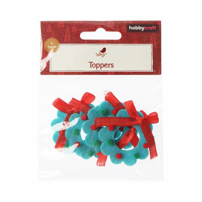 Best reviews of 👍 Hobbycraft Pom Pom Wreath Felt Toppers 4 Pack 🤩 4 Best reviews of 👍 Hobbycraft Pom Pom Wreath Felt Toppers 4 Pack 🤩 - Image 4