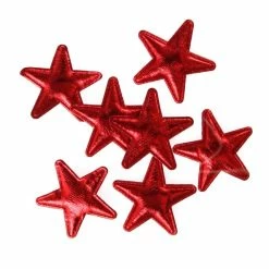 Buy 😉 Hobbycraft Red Puffy Star Toppers 7 Pack ⌛