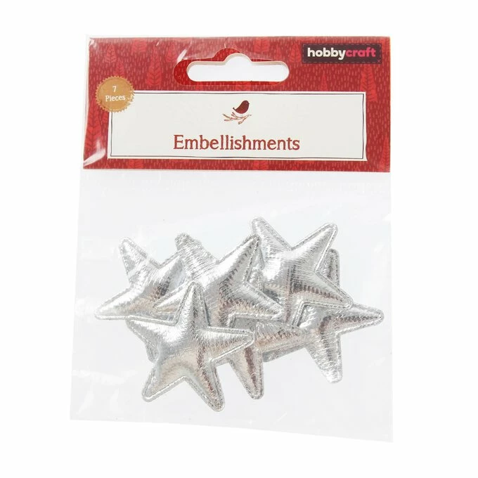 Best Pirce π Hobbycraft Silver Puffy Star Toppers 7 Pack β¨ 4 Best Pirce π Hobbycraft Silver Puffy Star Toppers 7 Pack β¨ - Image 4