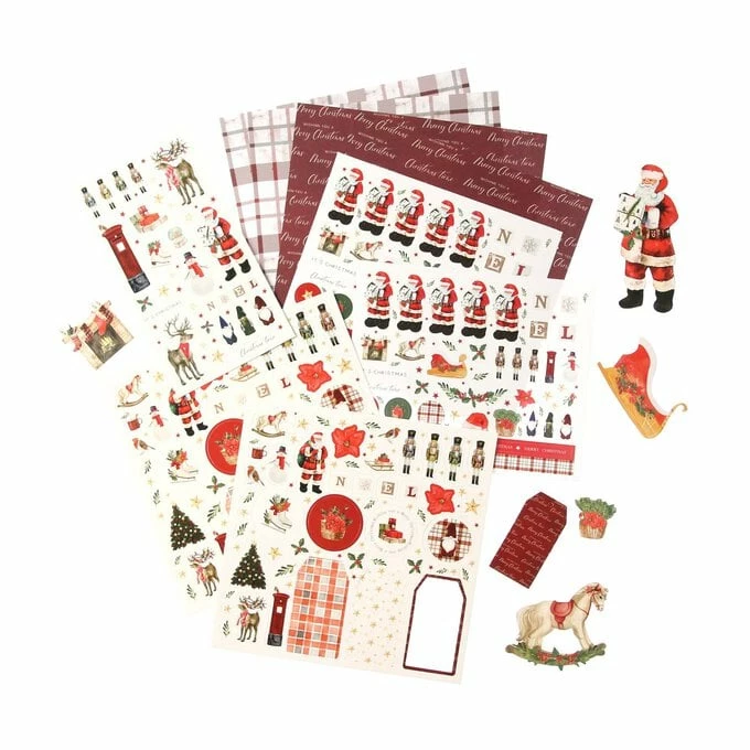 Top 10 ๐ Hobbycraft Traditional ๐ Christmas Ephemera Set ๐ 1 Top 10 ๐ Hobbycraft Traditional ๐ Christmas Ephemera Set ๐