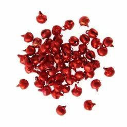 Hot Sale โจ Hobbycraft Red Mini Bells 60 Pack ๐