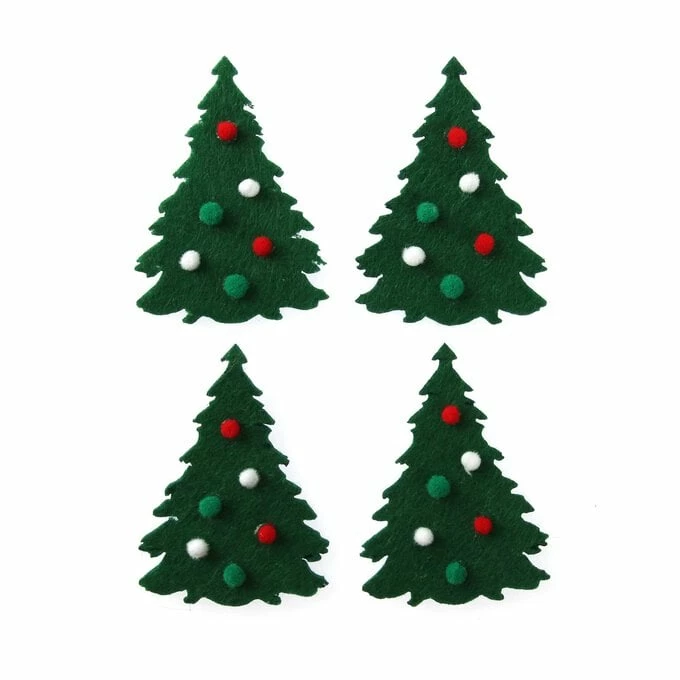 Top 10 โค๏ธ Hobbycraft Pom Pom Tree Felt Toppers 4 Pack ๐ 1 Top 10 โค๏ธ Hobbycraft Pom Pom Tree Felt Toppers 4 Pack ๐