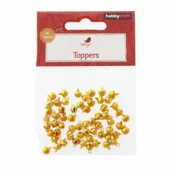 Best deal 😍 Hobbycraft Gold Mini Bells 60 Pack ⌛ -Hobbycraft Shop 658443 1000 4 Gold Bells 60pack