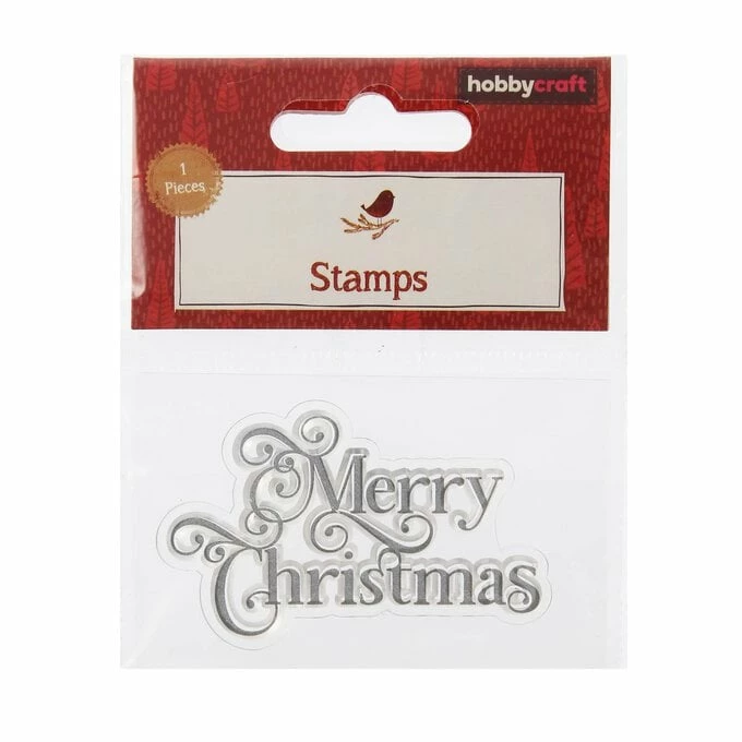 Best deal 😉 Hobbycraft Merry 🔔 Christmas Clear Stamp ❤️ 4 Best deal 😉 Hobbycraft Merry 🔔 Christmas Clear Stamp ❤️ - Image 4