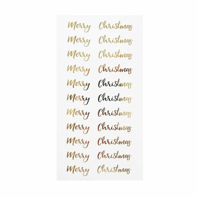 Best Sale π Hobbycraft Gold Merry π Christmas Clear Sentiment Stickers 28 Pack 𧨠1 Best Sale π Hobbycraft Gold Merry π Christmas Clear Sentiment Stickers 28 Pack π§¨