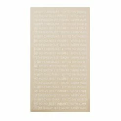 Cheapest 😉 Hobbycraft Cream 🔔 Christmas Sentiment Stickers 64 Pack 🛒