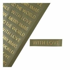 Brand new โ Hobbycraft Gold ๐
Christmas Sentiment Stickers 64 Pack โค๏ธ 6 Brand new โ Hobbycraft Gold ๐
Christmas Sentiment Stickers 64 Pack โค๏ธ -Hobbycraft Shop 658472 1000 3 sentiment stickers green gold