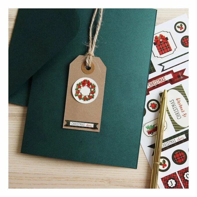 Hot Sale ๐ Hobbycraft Modern Tartan Paper Stickers 21 Pack ๐ 2 Hot Sale ๐ Hobbycraft Modern Tartan Paper Stickers 21 Pack ๐ - Image 2