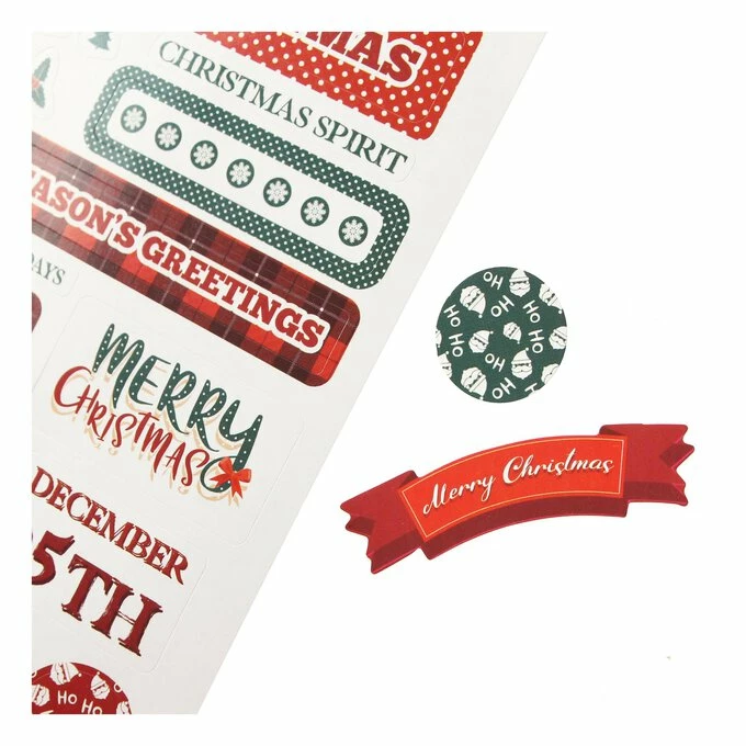 Coupon π€© Hobbycraft Festive Tartan Paper Stickers 35 Pack β€οΈ 3 Coupon π€© Hobbycraft Festive Tartan Paper Stickers 35 Pack β€οΈ - Image 3