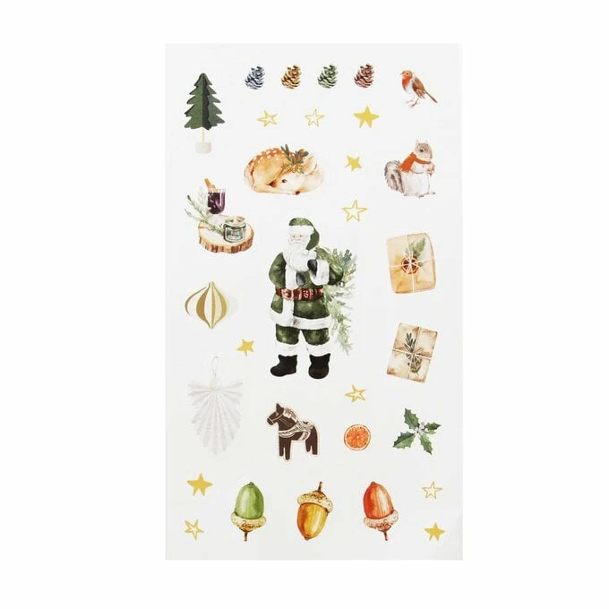 Discount β Hobbycraft Rustic π Christmas Paper Stickers 31 Pack π 1 Discount β Hobbycraft Rustic π Christmas Paper Stickers 31 Pack π