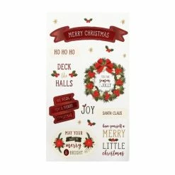 New 😉 Hobbycraft Traditional Sentiment Stickers 17 Pack ✨